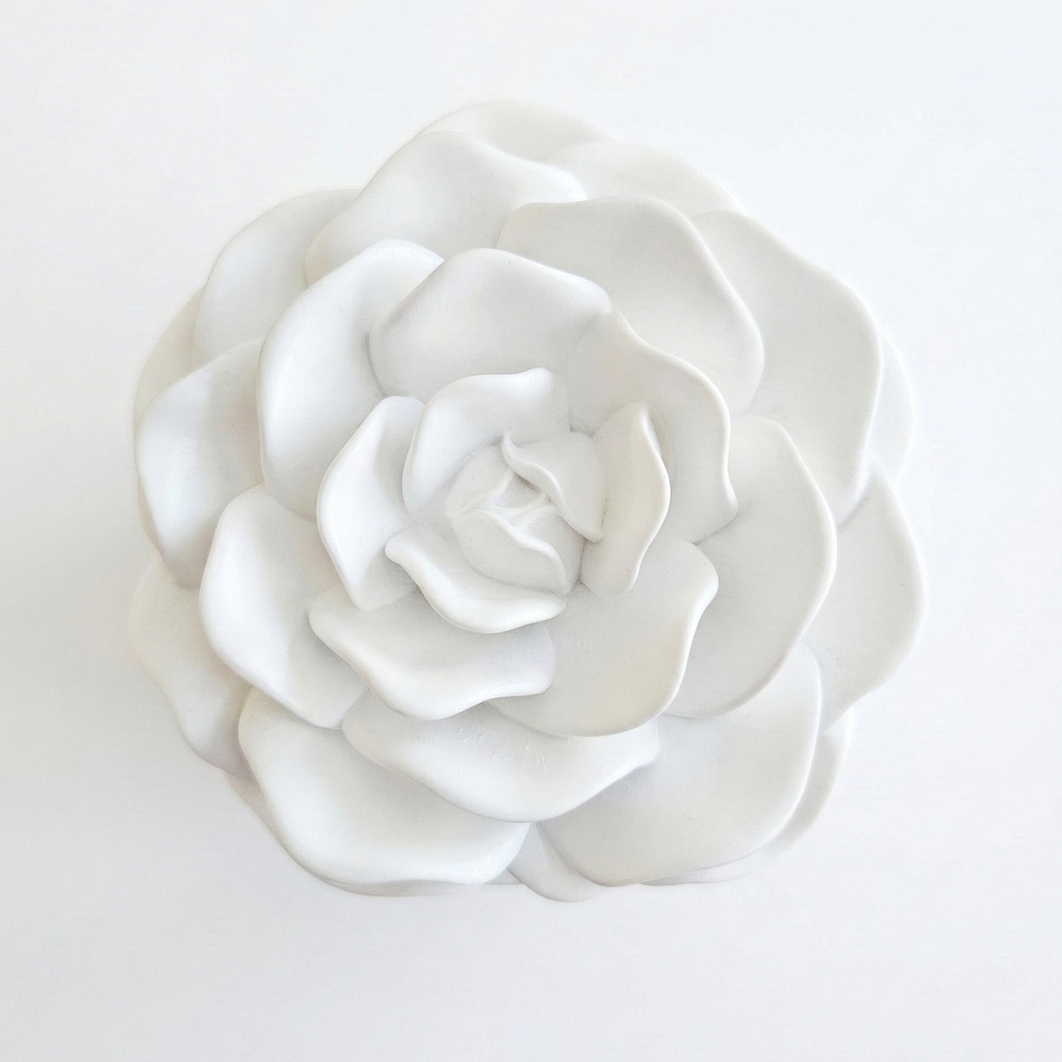Bougie Petite Rose - Blanc/Citron vert, Mangue