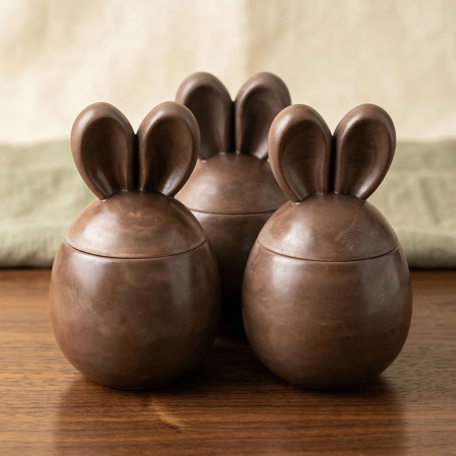 Bougie Čoko Drobec - Marron / Pamplemousse
