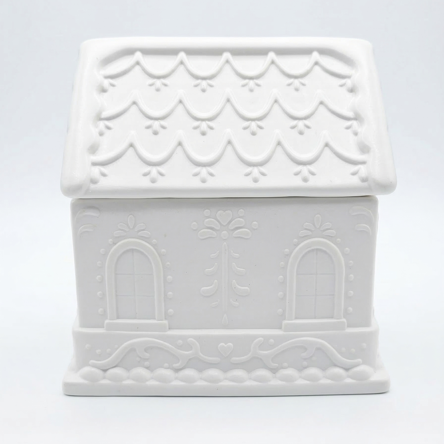 Bougie Maisonnette - Blanche / Lavande