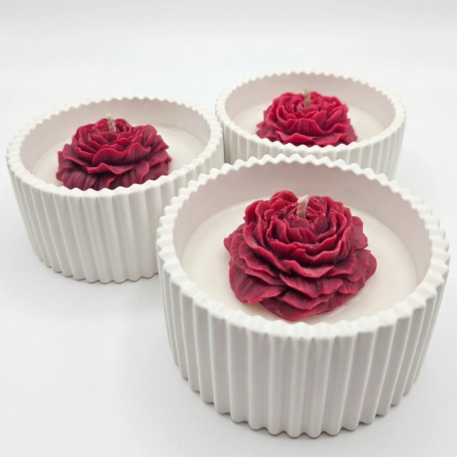 Bougie Murmure de Pivoine - Blanche/Coco