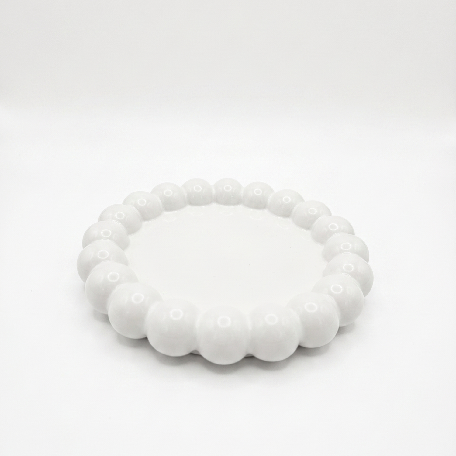 Plateau design Perla - Blanc