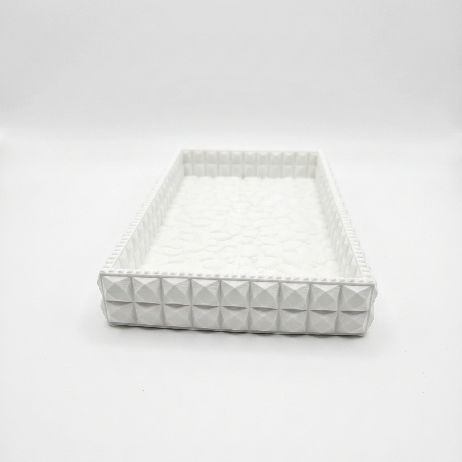 Plateau design Mozaika - Blanc