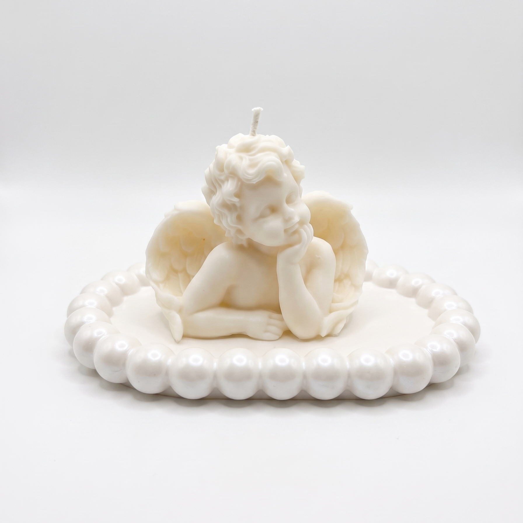 Plateau design Korálka - Blanc