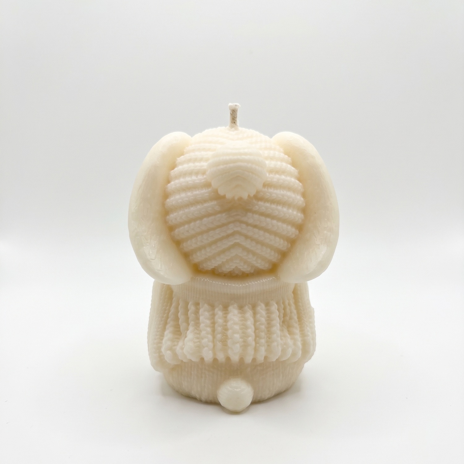 Bougie Lapin d'Hiver - Blanche / Coco