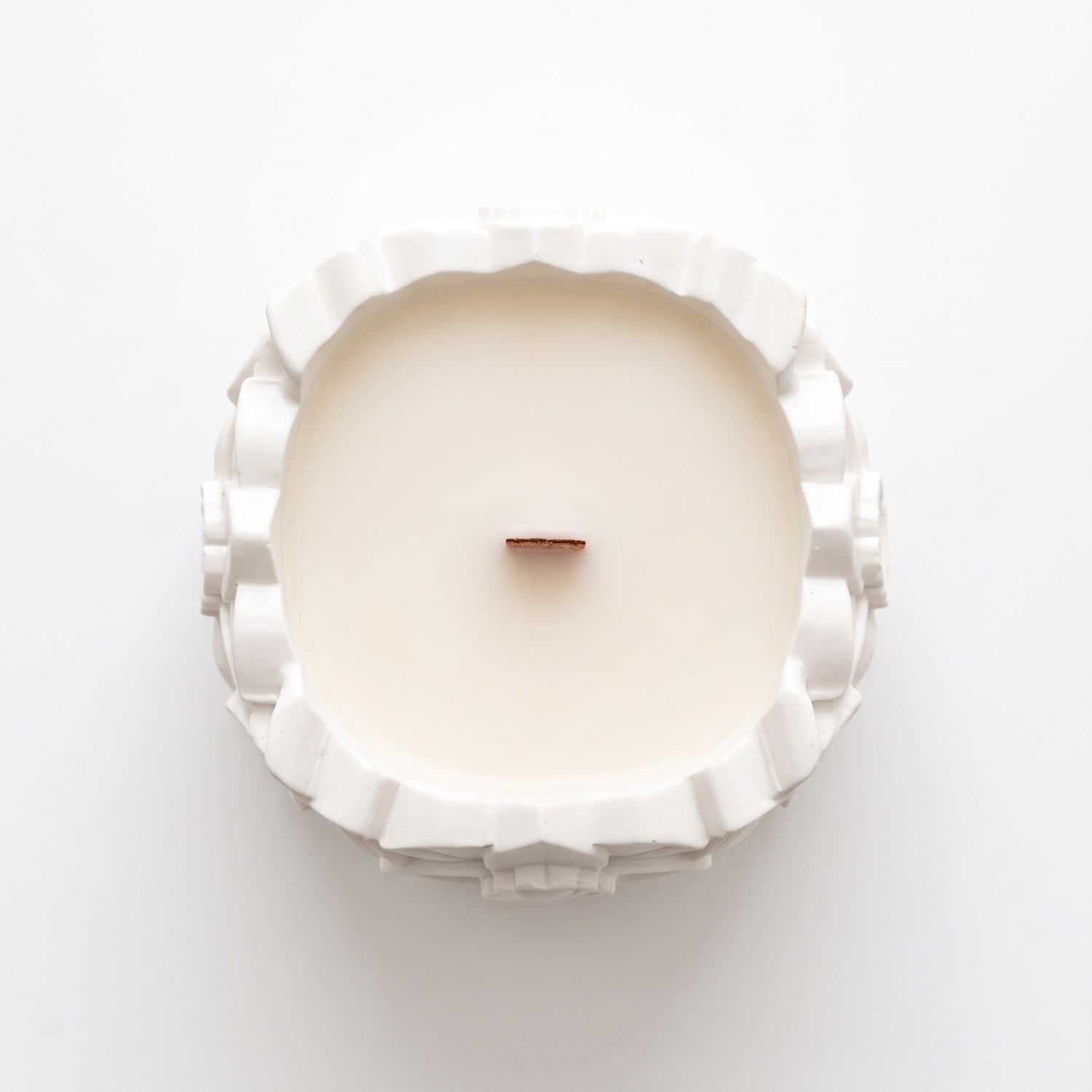 Bougie Narcisse - Blanche / Cerise