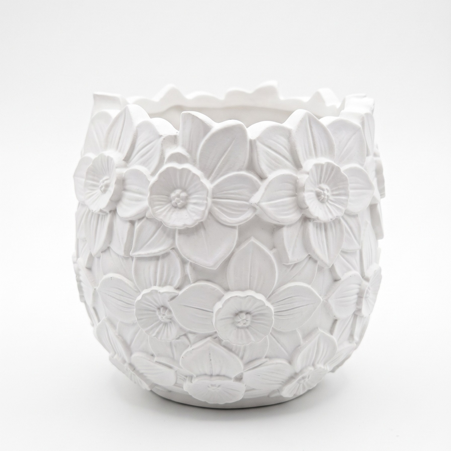 Bougie Narcisse - Blanche / Cerise