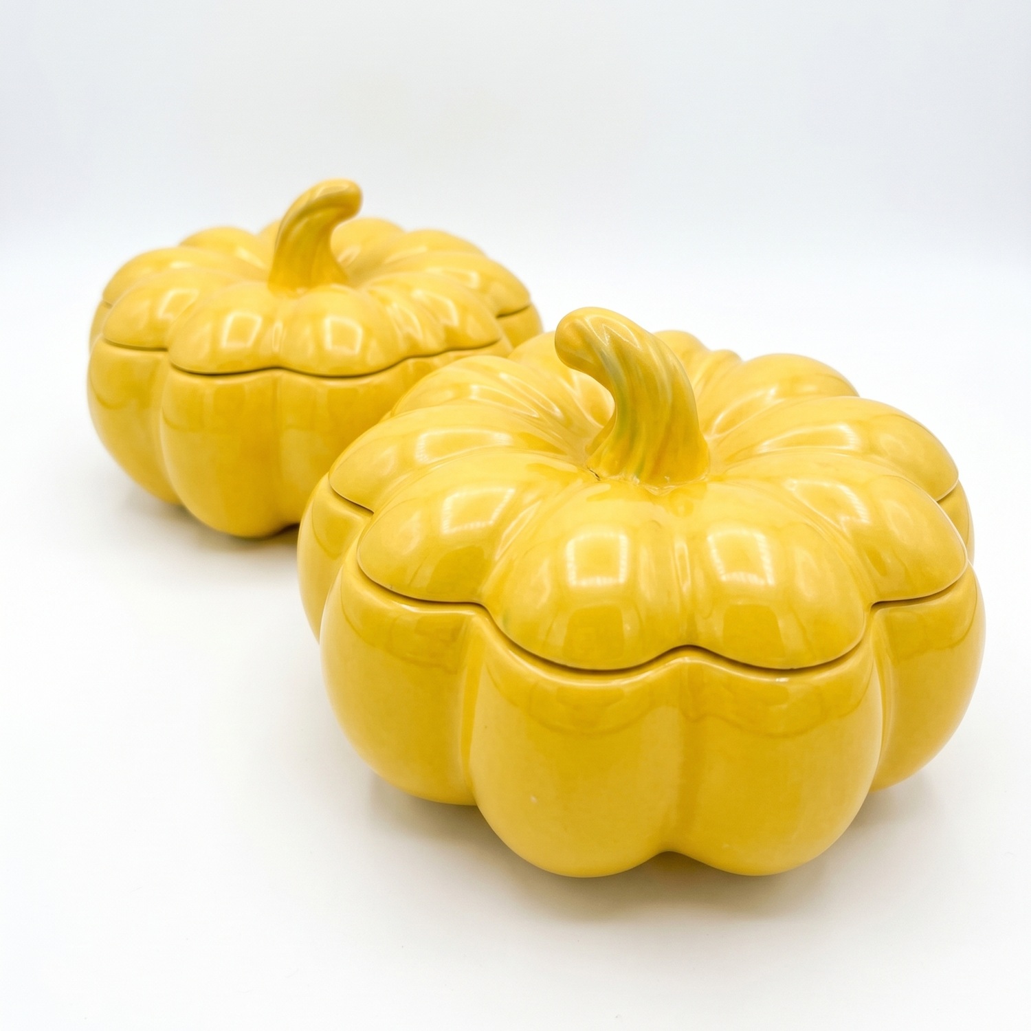 Bougie Citrouille à Maturité - Jaune / Strudel aux pommes / XL