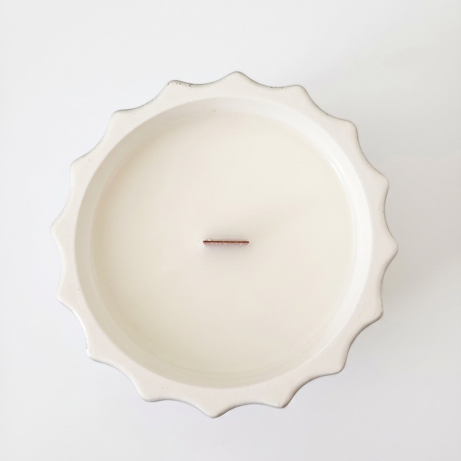 Bougie Christmas Bauble Glitter - Blanc / Argenté / Magie d'Hiver
