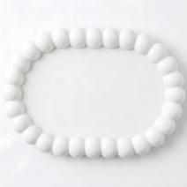 Plateau design Korálka - Blanc
