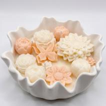 Bougie Jardin de Paris - Blanc / Orange - Rose / Paris
