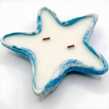 Bougie Toucher de la mer - Bleue / Verte / Noix de coco islandaise