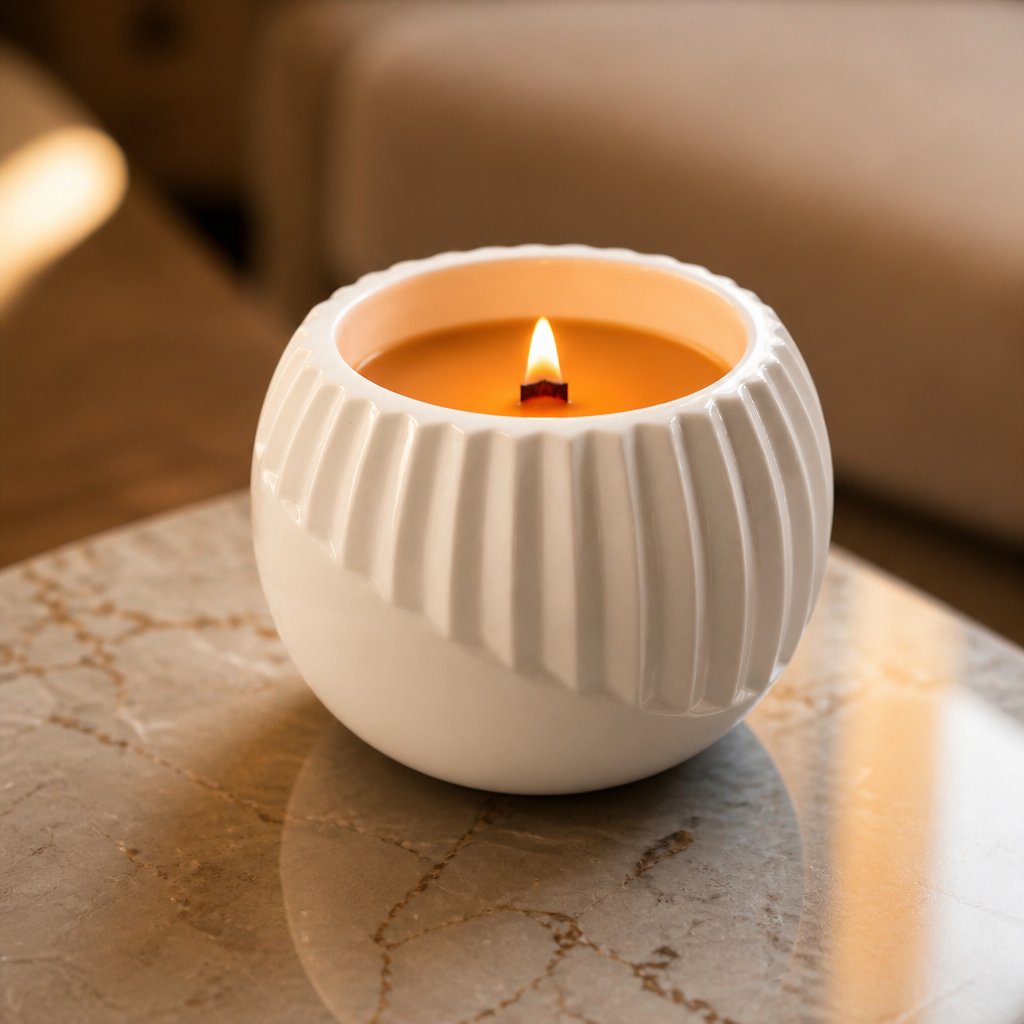 Bougie Douce Tentation - Blanche / Caramel / Chocolat au lait