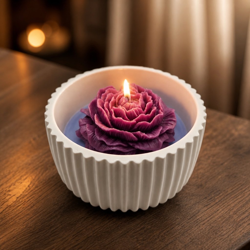 Bougie Rêve de Lavande - Blanche / Violette / Lavande
