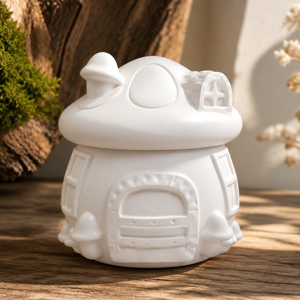 Bougie Maisonnette des Bois - Blanche / Cerise