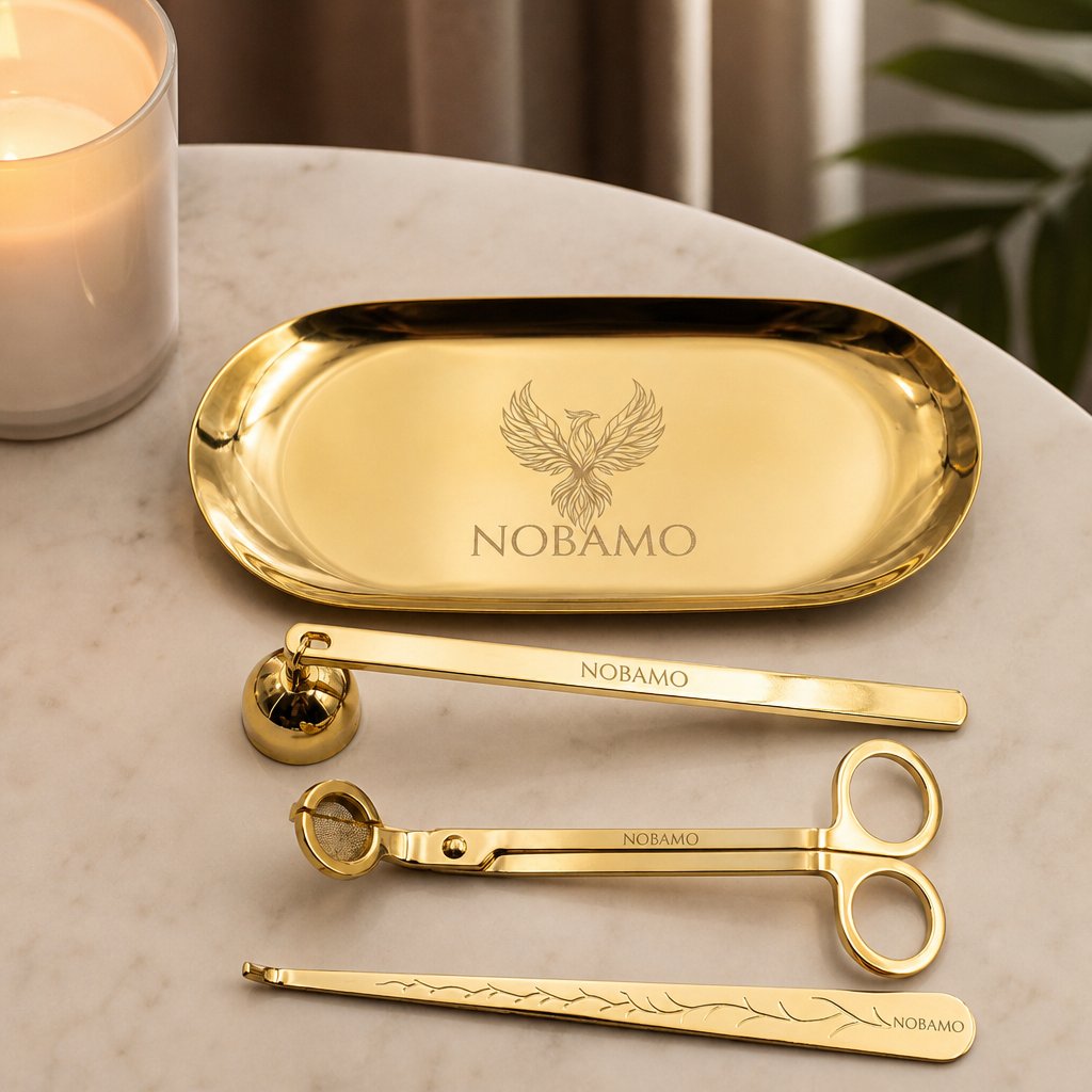 Kit d'entretien pour bougies 4-en-1 - Doré